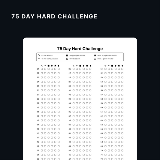 75 Day Hard Challenge