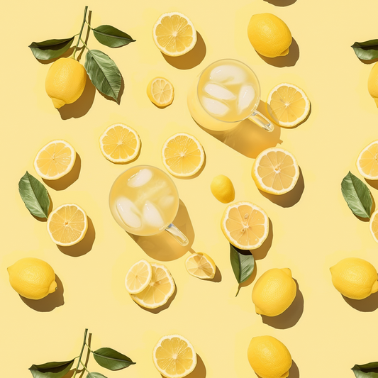 Lemonade and Lemons Pattern