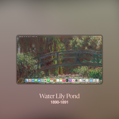 Monet Desktop Art