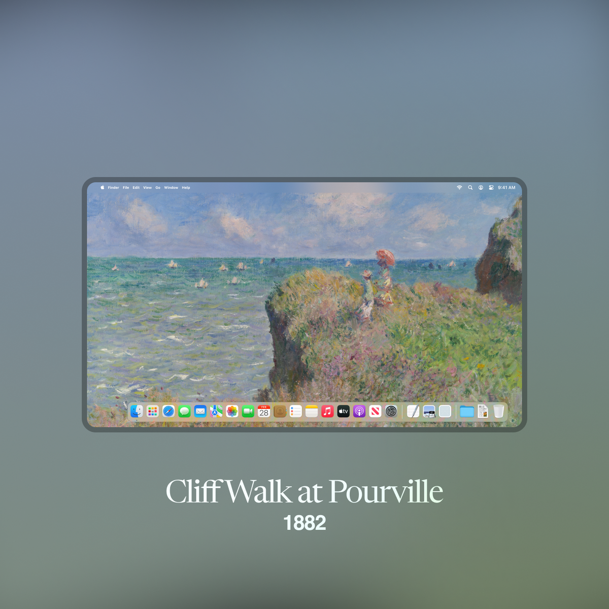 Monet Desktop Art
