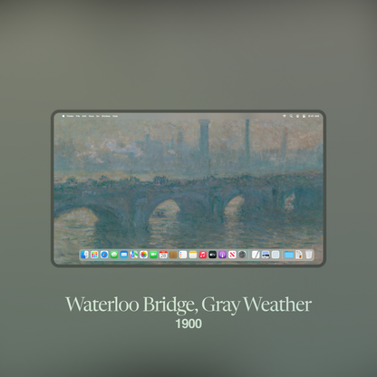 Monet Desktop Art