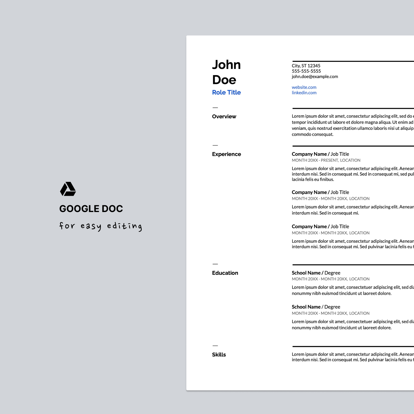Simple Resume