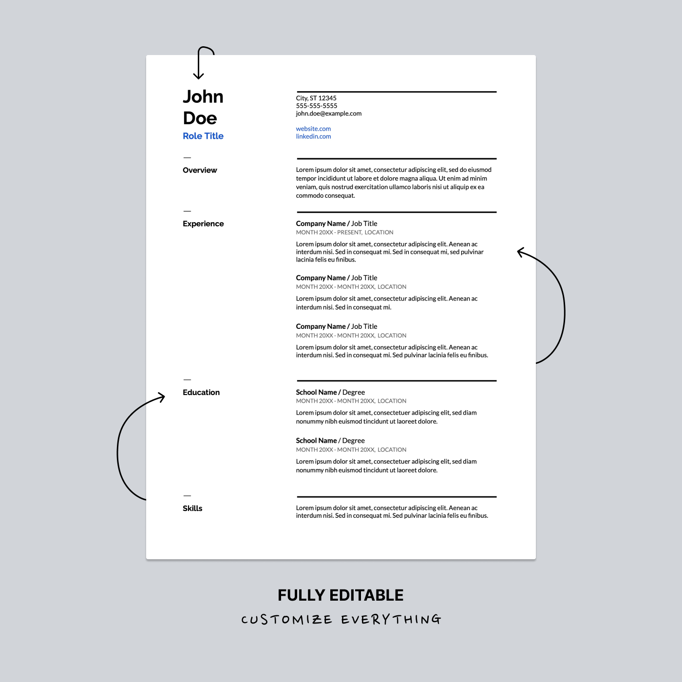 Simple Resume