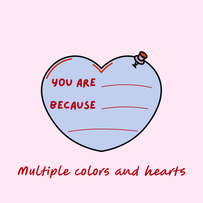 Heart Writing Activity
